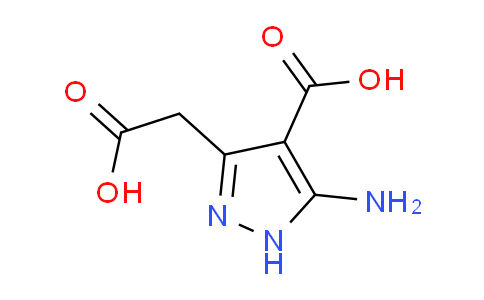 CAS No. 936731-80-5, 5-Amino-3-(carboxymethyl)-1H-pyrazole-4-carboxylic acid