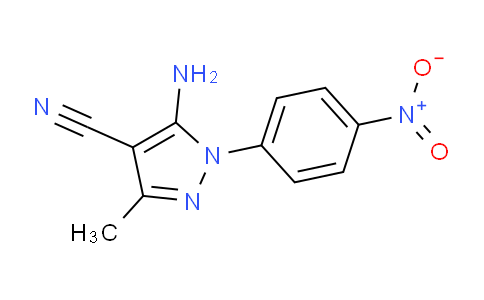 CAS No. 76982-31-5, 5-Amino-3-methyl-1-(4-nitrophenyl)-1H-pyrazole-4-carbonitrile