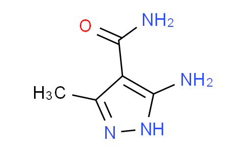 CAS No. 908808-35-5, 5-Amino-3-methyl-1H-pyrazole-4-carboxamide