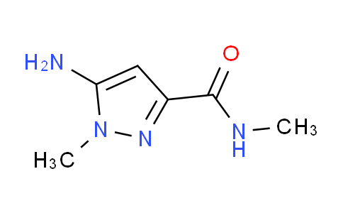 CAS No. 1429417-40-2, 5-Amino-N,1-dimethyl-1H-pyrazole-3-carboxamide