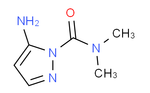 CAS No. 153748-64-2, 5-Amino-N,N-dimethyl-1H-pyrazole-1-carboxamide