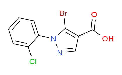 CAS No. 1399655-37-8, 5-Bromo-1-(2-chlorophenyl)-1H-pyrazole-4-carboxylic acid