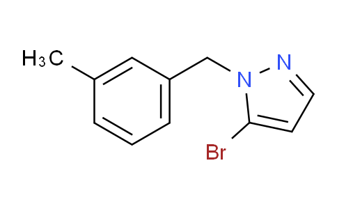 CAS No. 1427010-29-4, 5-Bromo-1-(3-methylbenzyl)-1H-pyrazole