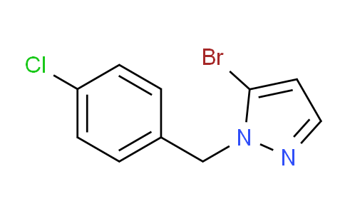 CAS No. 1427011-70-8, 5-Bromo-1-(4-chlorobenzyl)-1H-pyrazole