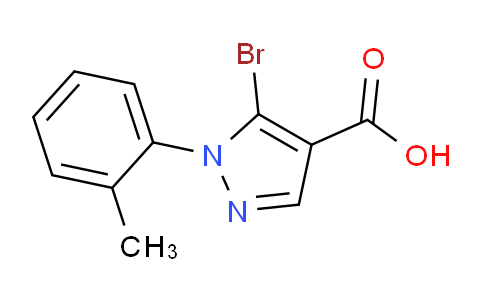 CAS No. 1399663-70-7, 5-Bromo-1-(o-tolyl)-1H-pyrazole-4-carboxylic acid