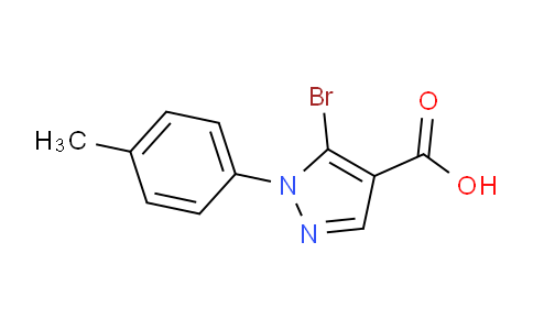 CAS No. 1399656-88-2, 5-Bromo-1-(p-tolyl)-1H-pyrazole-4-carboxylic acid
