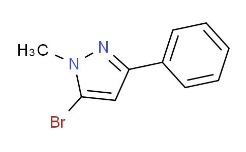 CAS No. 1188116-65-5, 5-Bromo-1-methyl-3-phenyl-1H-pyrazole