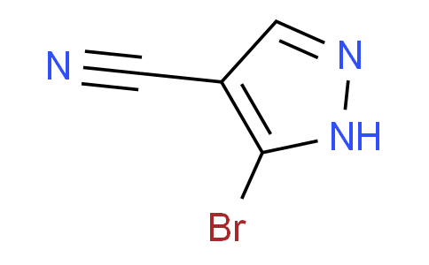 CAS No. 1703808-52-9, 5-Bromo-1H-pyrazole-4-carbonitrile