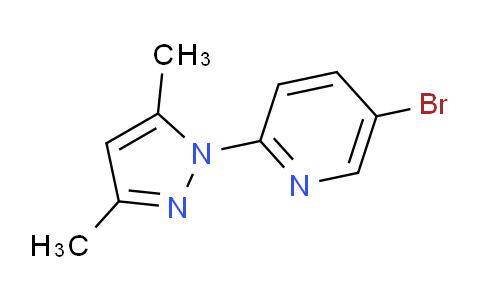 CAS No. 1150164-92-3, 5-Bromo-2-(3,5-dimethyl-1H-pyrazol-1-yl)pyridine