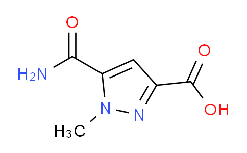 CAS No. 1174878-96-6, 5-Carbamoyl-1-methyl-1H-pyrazole-3-carboxylic acid