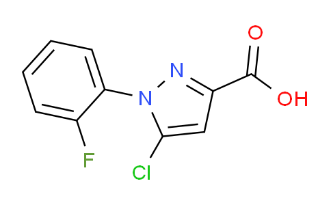 CAS No. 1355181-07-5, 5-Chloro-1-(2-fluorophenyl)-1H-pyrazole-3-carboxylic acid
