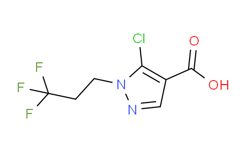 CAS No. 1956379-15-9, 5-Chloro-1-(3,3,3-trifluoropropyl)-1H-pyrazole-4-carboxylic acid