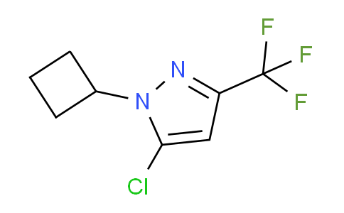 CAS No. 1437455-98-5, 5-Chloro-1-cyclobutyl-3-(trifluoromethyl)-1H-pyrazole