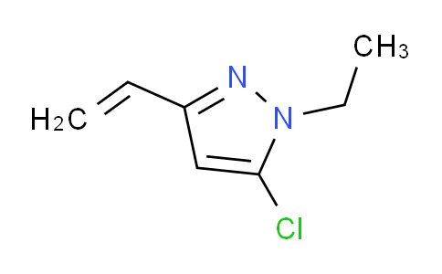 CAS No. 1278588-27-4, 5-Chloro-1-ethyl-3-vinyl-1H-pyrazole