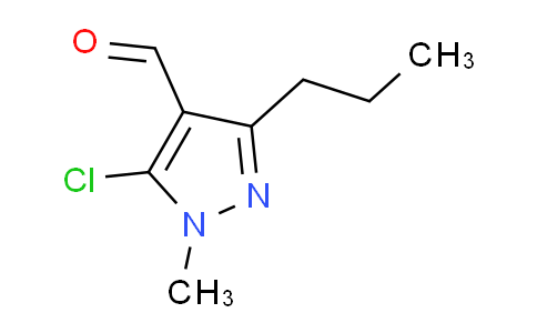 CAS No. 1043918-74-6, 5-Chloro-1-methyl-3-propyl-1H-pyrazole-4-carbaldehyde