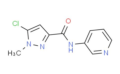 CAS No. 648408-70-2, 5-Chloro-1-methyl-N-(pyridin-3-yl)-1H-pyrazole-3-carboxamide