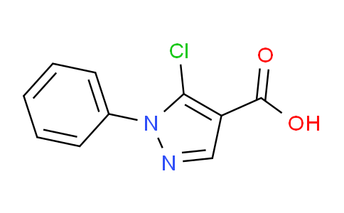 CAS No. 54367-64-5, 5-Chloro-1-phenyl-1H-pyrazole-4-carboxylic acid
