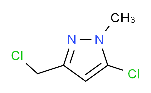 CAS No. 524740-33-8, 5-Chloro-3-(chloromethyl)-1-methyl-1H-pyrazole
