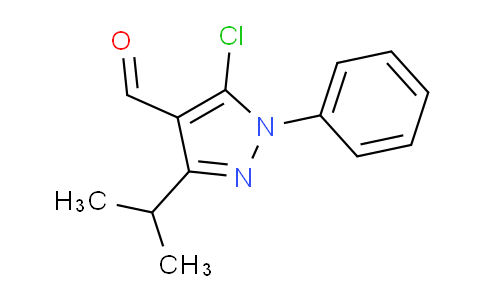 CAS No. 139347-65-2, 5-Chloro-3-isopropyl-1-phenyl-1H-pyrazole-4-carbaldehyde