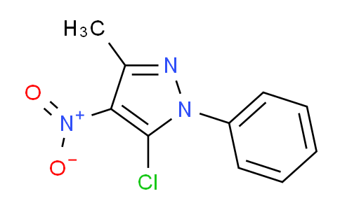 CAS No. 13551-76-3, 5-Chloro-3-methyl-4-nitro-1-phenyl-1H-pyrazole
