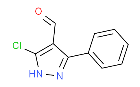 CAS No. 139157-42-9, 5-Chloro-3-phenyl-1H-pyrazole-4-carbaldehyde