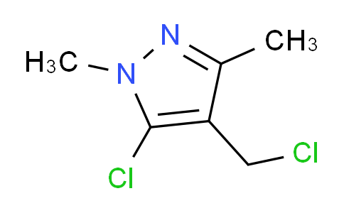 CAS No. 956571-07-6, 5-Chloro-4-(chloromethyl)-1,3-dimethyl-1H-pyrazole