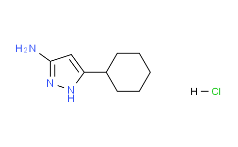 CAS No. 1292369-13-1, 5-Cyclohexyl-1H-pyrazol-3-amine hydrochloride