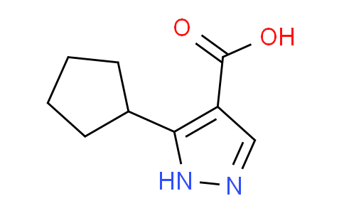 CAS No. 1250341-33-3, 5-Cyclopentyl-1H-pyrazole-4-carboxylic acid
