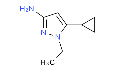 CAS No. 1172529-33-7, 5-Cyclopropyl-1-ethyl-1H-pyrazol-3-amine