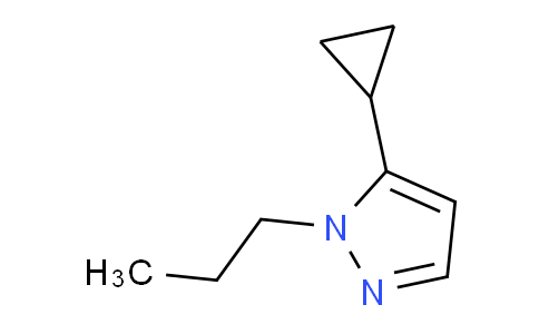 CAS No. 1170857-24-5, 5-Cyclopropyl-1-propyl-1H-pyrazole