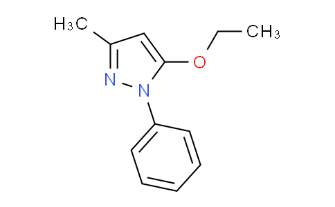 CAS No. 1016-41-7, 5-Ethoxy-3-methyl-1-phenyl-1H-pyrazole