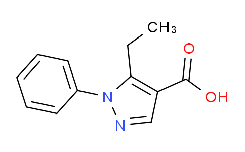 CAS No. 116344-16-2, 5-Ethyl-1-phenyl-1H-pyrazole-4-carboxylic acid