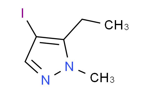 CAS No. 1354705-15-9, 5-Ethyl-4-iodo-1-methyl-1H-pyrazole