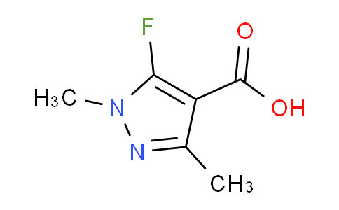 CAS No. 1027991-91-8, 5-Fluoro-1,3-dimethyl-1H-pyrazole-4-carboxylic acid
