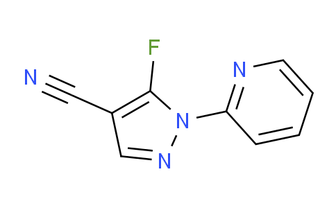 CAS No. 1269293-12-0, 5-Fluoro-1-(pyridin-2-yl)-1H-pyrazole-4-carbonitrile