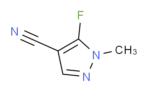 CAS No. 1269293-60-8, 5-Fluoro-1-methyl-1H-pyrazole-4-carbonitrile