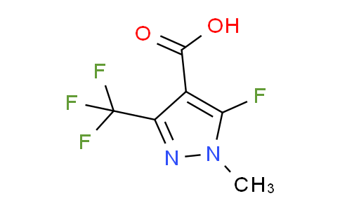 CAS No. 151734-01-9, 5-Fluoro-1-methyl-3-trifluoromethyl-1H-pyrazole-4-carboxylic acid