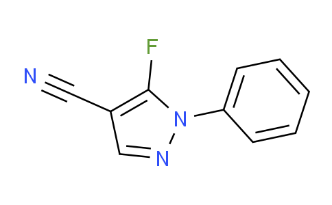 CAS No. 1269293-51-7, 5-Fluoro-1-phenyl-1H-pyrazole-4-carbonitrile