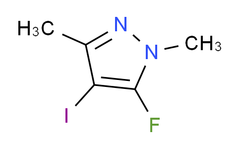 CAS No. 1392274-43-9, 5-Fluoro-4-iodo-1,3-dimethyl-1H-pyrazole