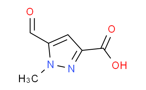 CAS No. 221323-55-3, 5-Formyl-1-methyl-1H-pyrazole-3-carboxylic acid