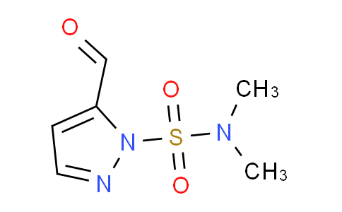 CAS No. 1041421-94-6, 5-Formyl-N,N-dimethylpyrazole-1-sulfonamide