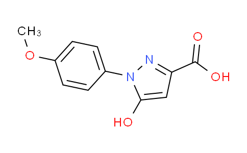 CAS No. 1192798-40-5, 5-Hydroxy-1-(4-methoxyphenyl)-1H-pyrazole-3-carboxylic acid