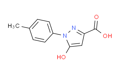 CAS No. 1020253-88-6, 5-Hydroxy-1-(p-tolyl)-1H-pyrazole-3-carboxylic acid