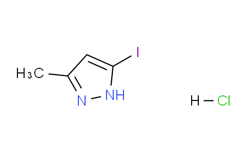CAS No. 2014375-15-4, 5-Iodo-3-methyl-1H-pyrazole hydrochloride