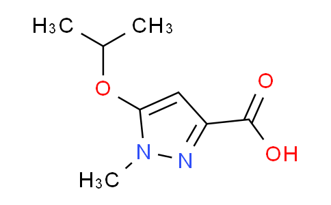 CAS No. 1239783-91-5, 5-Isopropoxy-1-methyl-1H-pyrazole-3-carboxylic acid