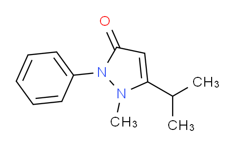 CAS No. 83957-87-3, 5-Isopropyl-1-methyl-2-phenyl-1H-pyrazol-3(2H)-one