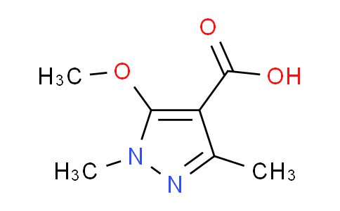 CAS No. 78201-01-1, 5-Methoxy-1,3-dimethyl-1H-pyrazole-4-carboxylic acid
