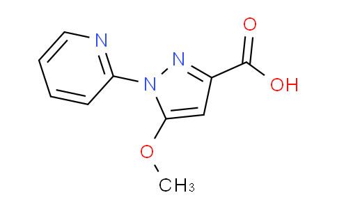 CAS No. 1344692-22-3, 5-Methoxy-1-(pyridin-2-yl)-1H-pyrazole-3-carboxylic acid