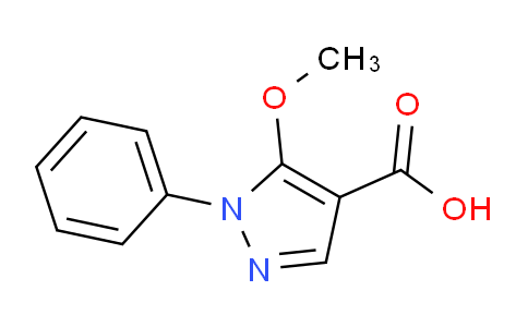CAS No. 88585-23-3, 5-Methoxy-1-phenyl-1H-pyrazole-4-carboxylic acid