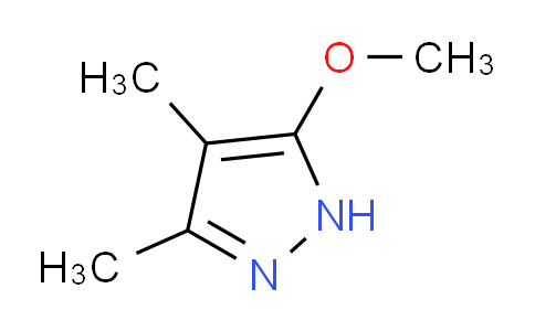 CAS No. 128792-65-4, 5-Methoxy-3,4-dimethyl-1H-pyrazole